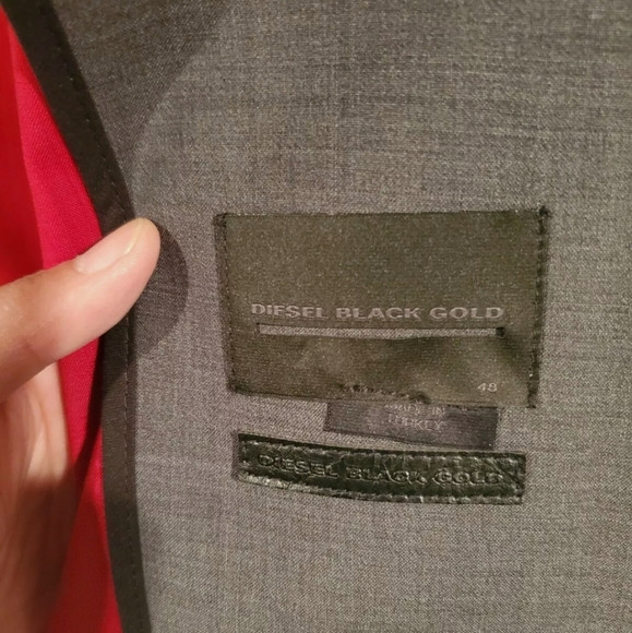 DIESEL BLACK GOLD 100% Virgin Wool Coat - Picture 8 of 8